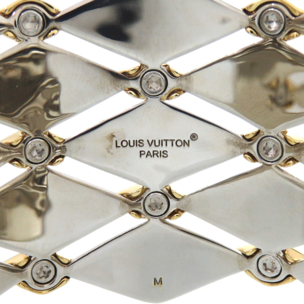 Like new Louis Vuitton Maltage Stud Bracelet R94057 Metal Gold Bangle 0705 LOUIS VUITTON — Like New