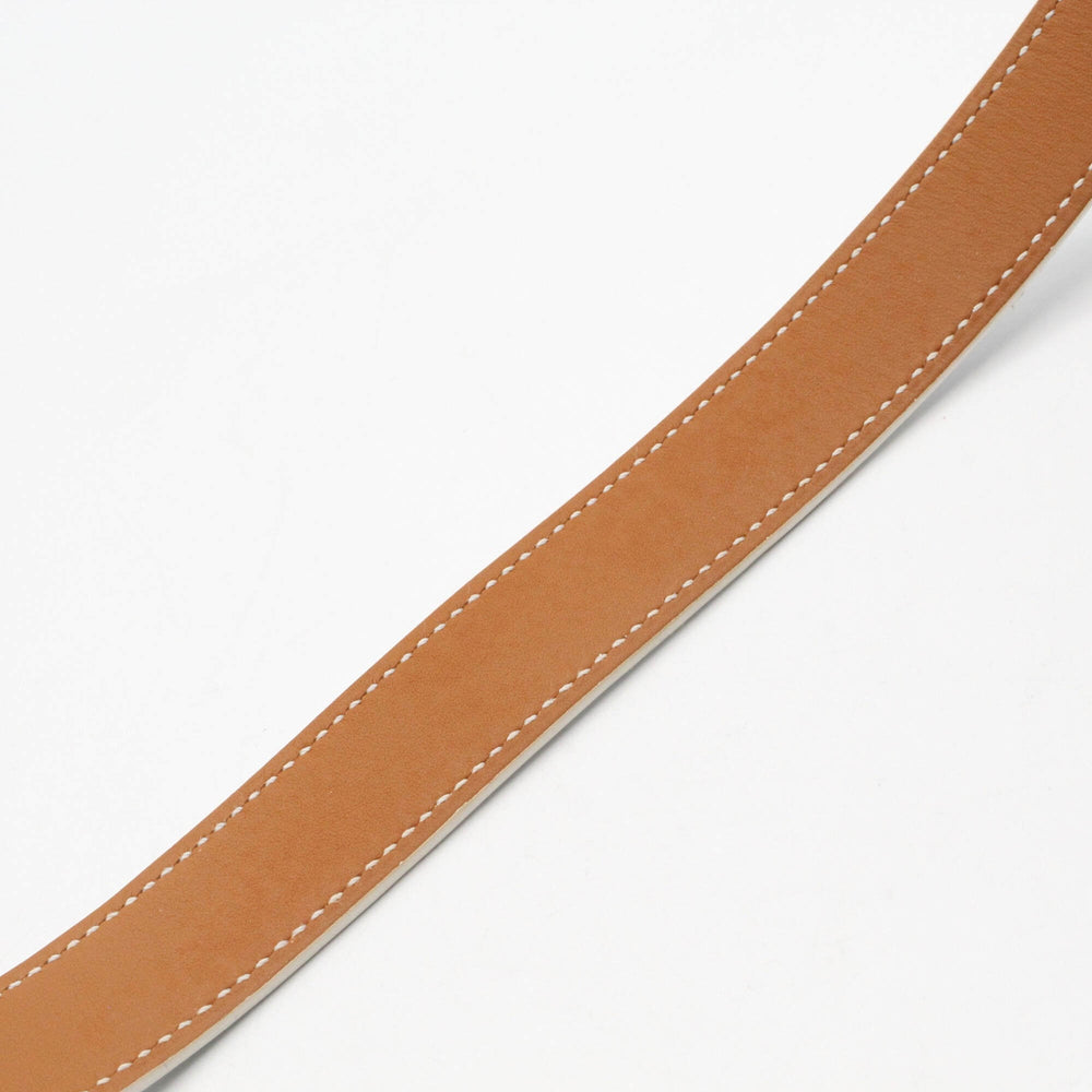 Hermes H-Watch Double Tour Wristwatch, Stainless Steel, Leather Strap, Women's, White (HH1.520) — Very Good