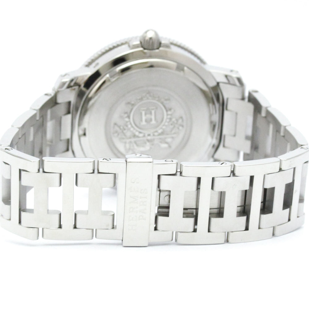 HERMES Clipper Diver Steel Quartz Mens Watch CL7.710 Polished — Very Good