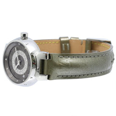 LOUIS VUITTON Tambour Disc PM Diamond Q12MU0 Women's Watch 40564 — Very Good