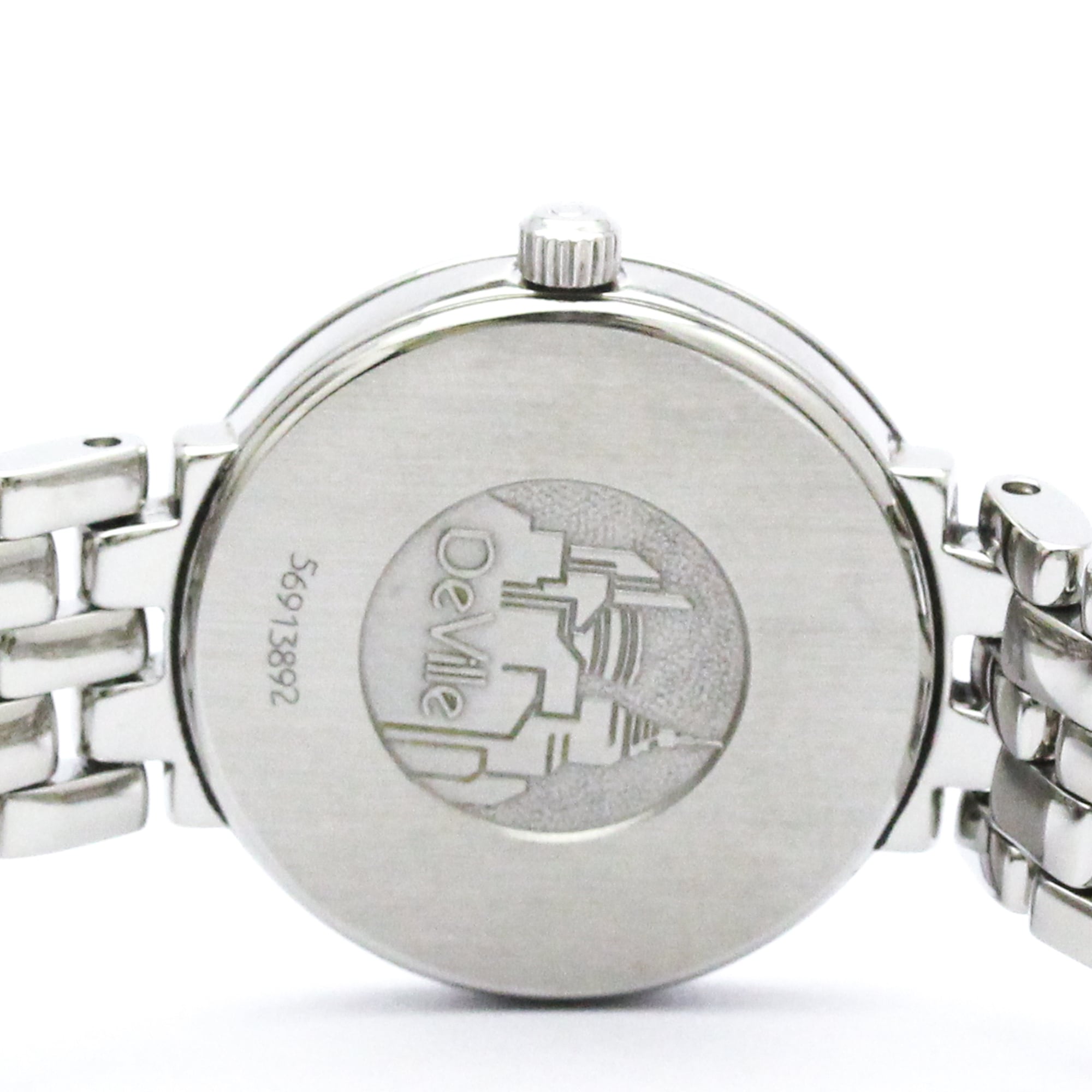 OMEGA De Ville Stainless Steel Quartz Ladies Watch 7574.31 Polished — Very Good
