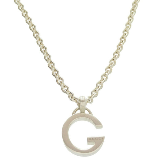 Gucci G Silver 925 Necklace 0372 GUCCI