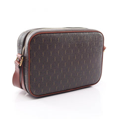 Yves Saint Laurent Saint Laurent Paris Monogram Camera Bag, Shoulder Handbag, Coated Canvas, Leather, Women's, Brown, 669957 — New - Store Return