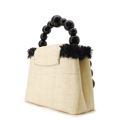 Louis Vuitton Raffia Capucines MM Handbag, Jean-Michel Othoniel Articapucines Collection, Limited Edition of 200, Handbag for Women, LOUIS VUITTON — Like New