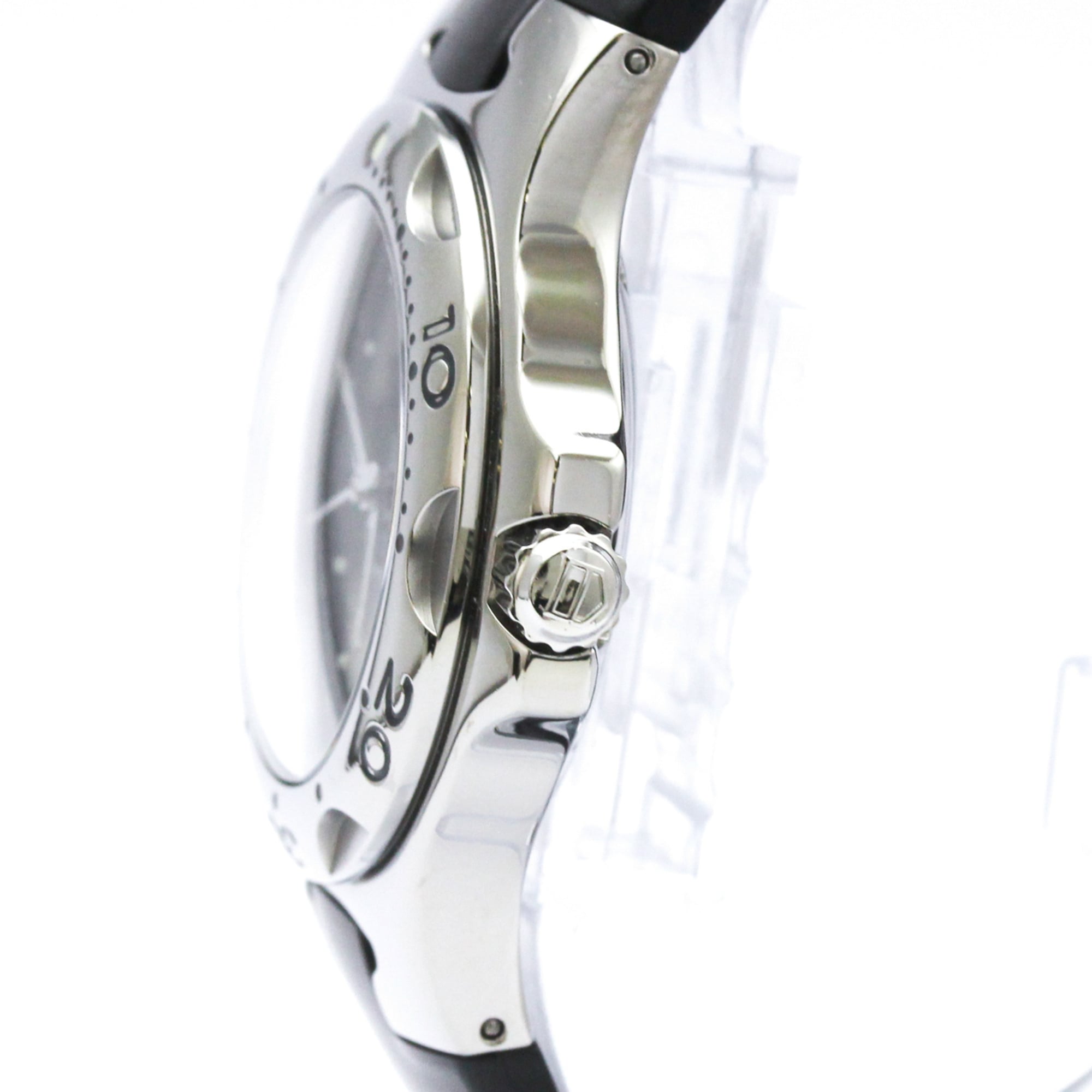 TAG HEUER Kirium Titanium Rubber Quartz Mens Watch WL1180 (外装仕上げ済み) — Very Good