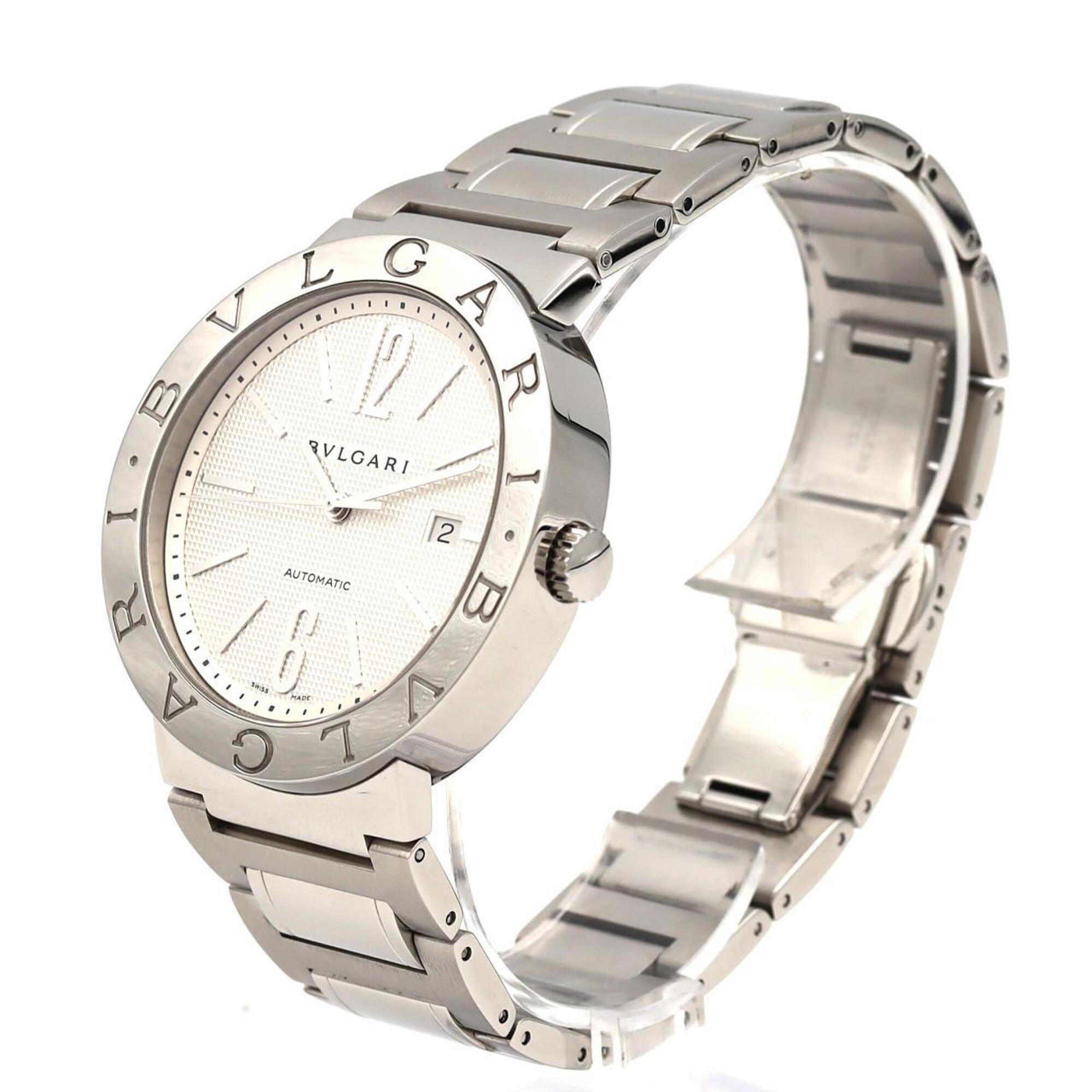 Bulgari BB42SSAUTO BB42WSSD AT SS Automatic Watch — Very Good