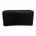 Gucci Bamboo Long Wallet 453158 Leather Black Women's