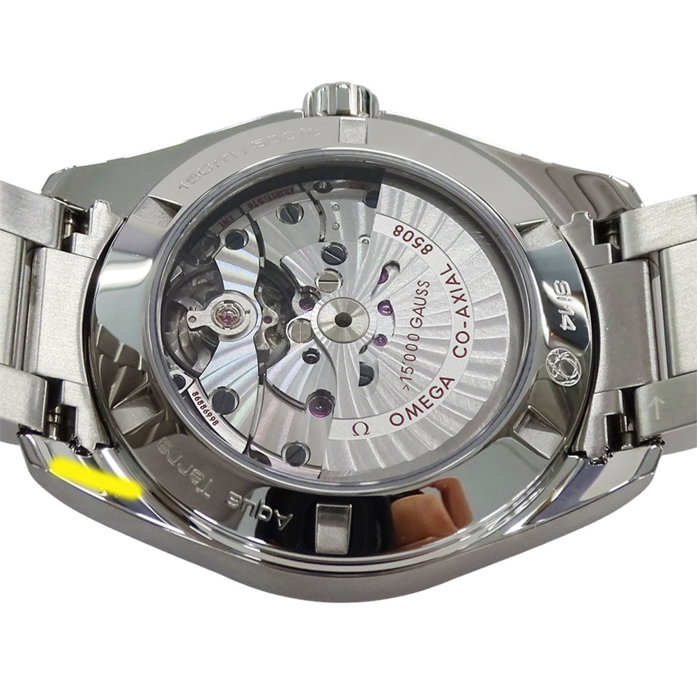 Omega Seamaster Aqua Terra 231.10.42.21.01.002 Men's Watch, Brand Name, 15,000 Gauss, Date, Co-Axial Chronometer, Automatic Movement, Stainless Steel (SS), Polished — Good
