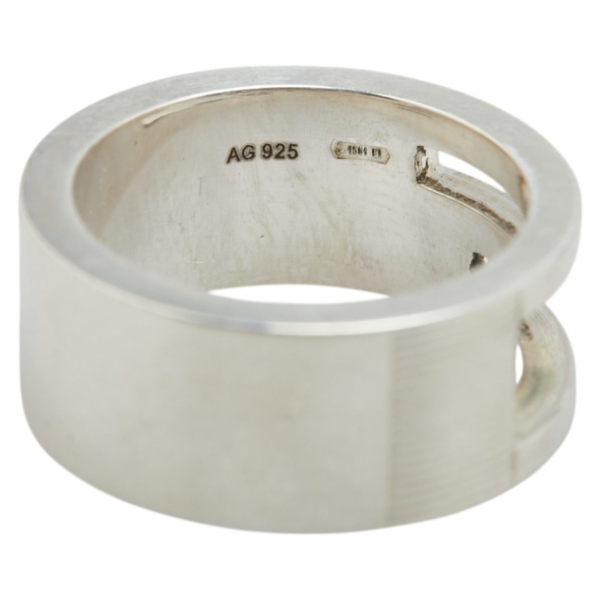 Gucci Branded G Ring #9 SV925 Silver Women's GUCCI