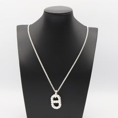 Hermes Chaine d'Ancre Area II Twist GM Necklace, Sterling Silver 925, Men's and Women's, Tone — New - Store Return