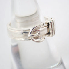 HERMES 925 Ceinture Croix Ring, Size 8.5 — Like New