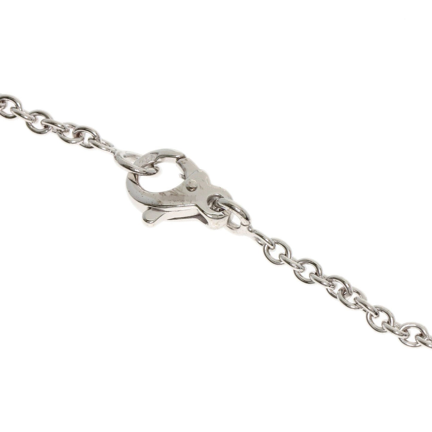 CHANEL Pink Sapphire and Diamond Necklace in 18K White Gold for Women