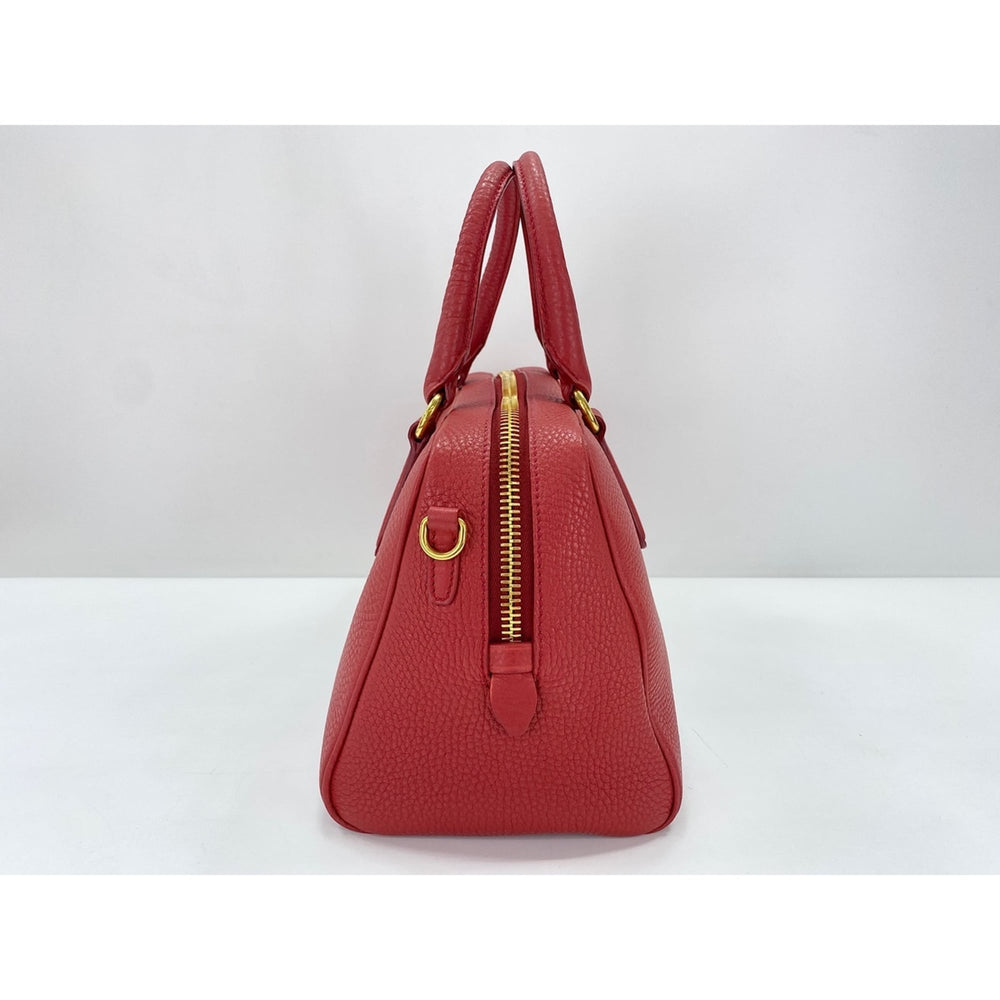 Prada tote bag, red — Like New