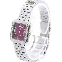 SEIKO Credor Signo Diamond Stainless Steel Quartz Ladies Watch GSTE873(1E70-0CR0) Polished — Very Good