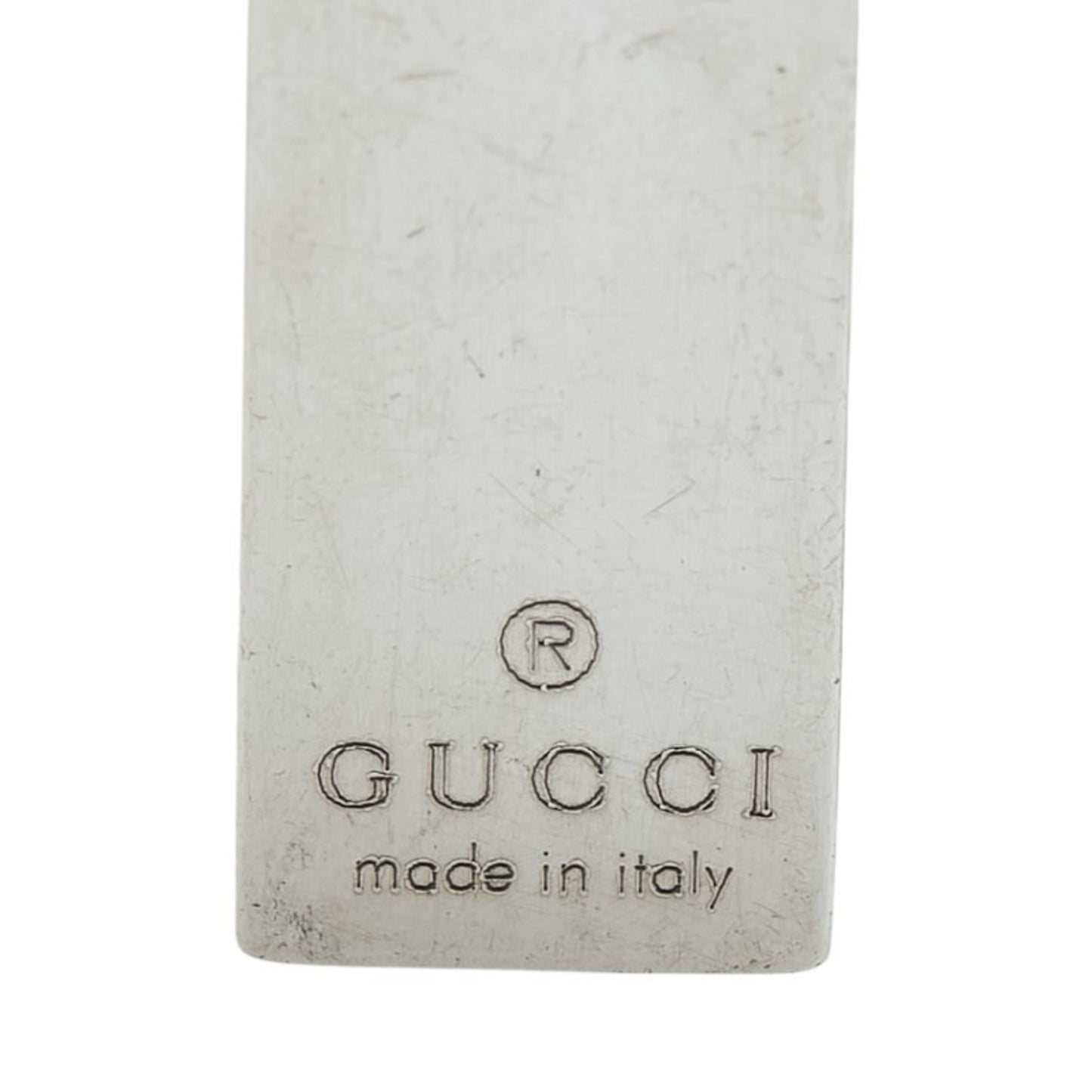 Gucci Plate Double Ball Chain Necklace SV925 Silver Women's GUCCI