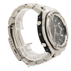 CASIO GSHOCK GSTEEL GSTW100 Series (GSTW110D1AJF) Men's Analog-Digital Watch in Black and Silver with Resin/Stainless Steel — Very Good