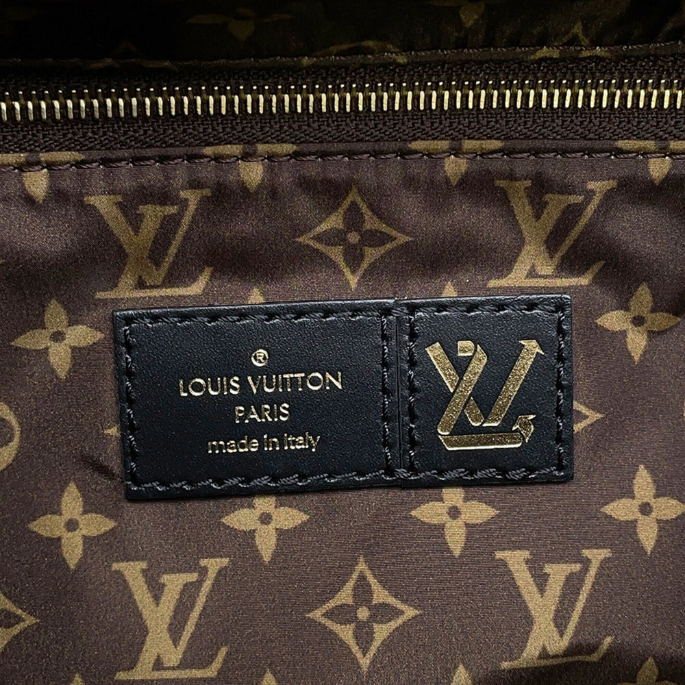 Louis Vuitton Tote Bag, Recycled Nylon, Monogram, OnTheGo GM M59005, Handbag, Black. Vuitton — Like New