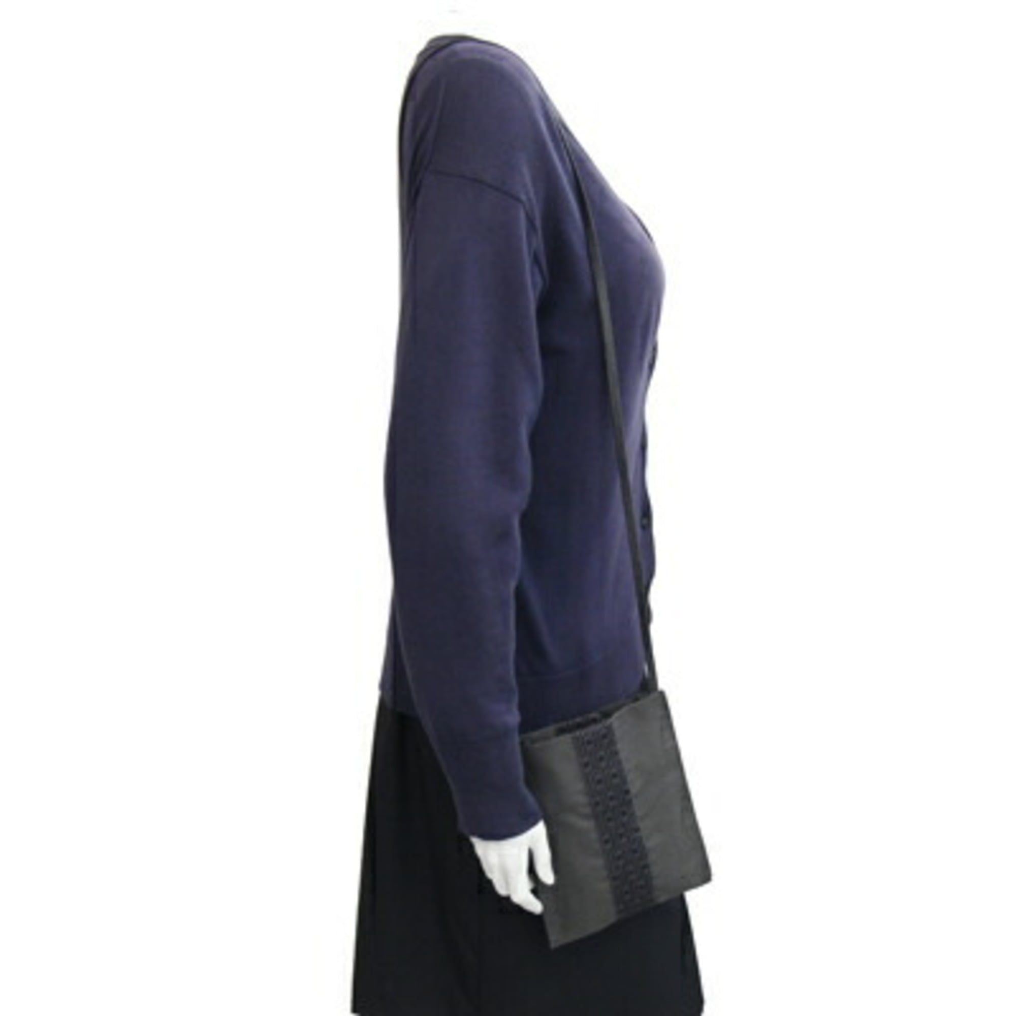 Hermes Air Line Pochette Shoulder Bag, Gray Canvas Crossbody Bag for Women, HERMES