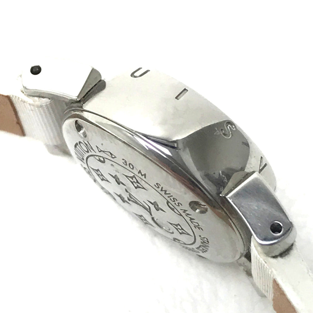 Louis Vuitton Q151P Rug diamond quartz Wristwatch Pink Based White — Very Good