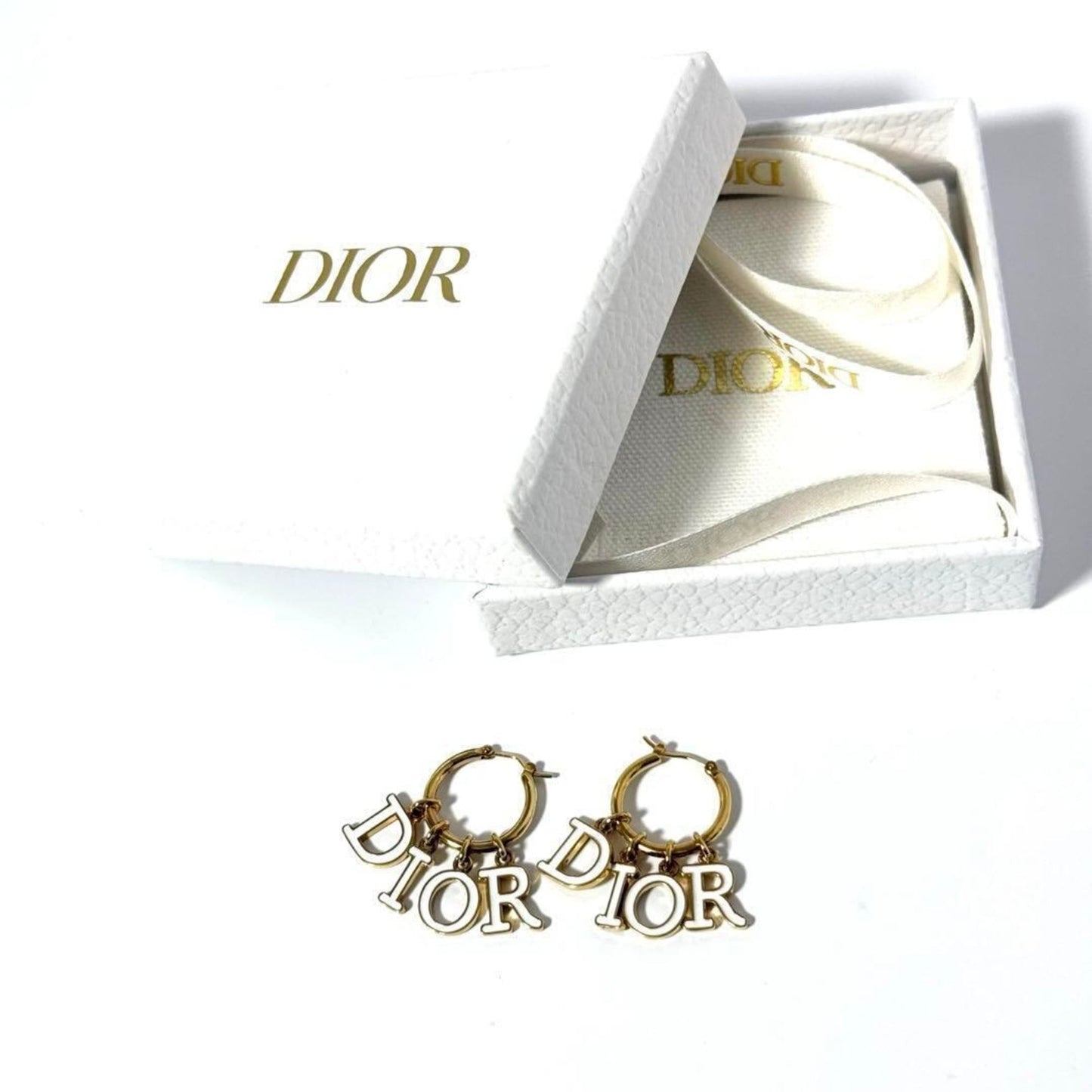 Christian Dior Women's Earrings Hoop DIOR
