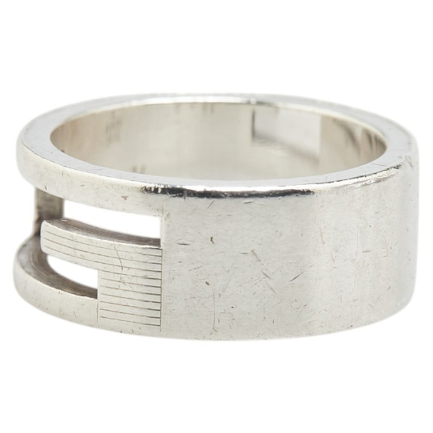 Gucci Branded G Ring #14 SV925 Silver Women's GUCCI