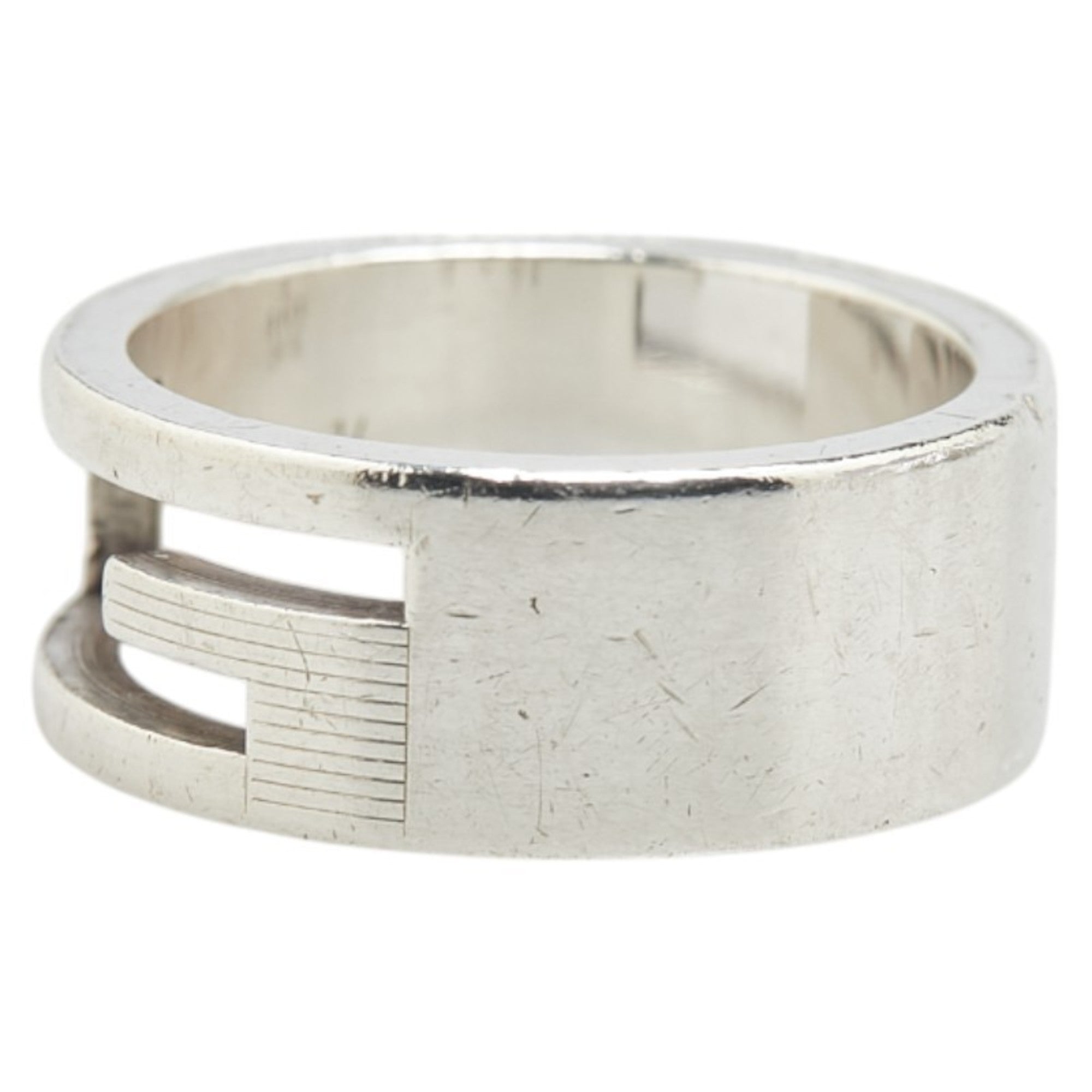 Gucci Branded G Ring #14 SV925 Silver Women's GUCCI