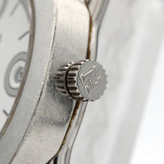 Hermes Barenia Ronde BR1.210 SS Quartz Watch — Good