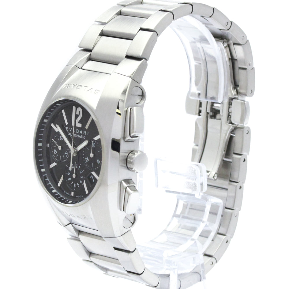 BVLGARI Ergon Chronograph Automatic Mens Watch EG35SCH Polished — Very Good