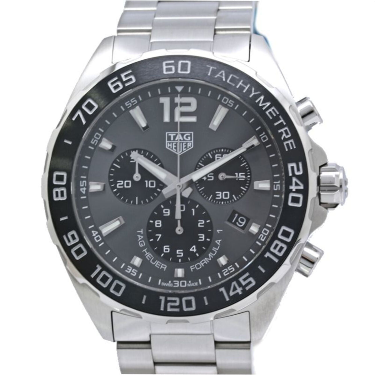 TAG Heuer Formula 1 Chronograph CAZ1011.BA0842 Men's Watch, Stainless Steel & Ceramic, 40483 — Very Good