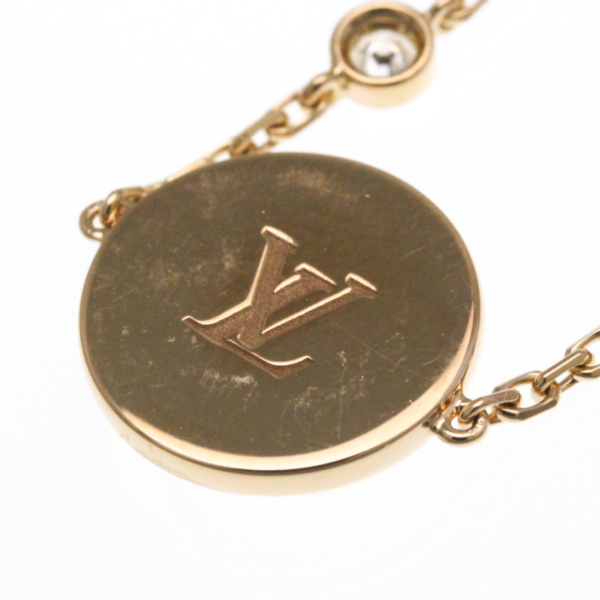 Louis Vuitton Bracelet 4 Motif Blossom BB Q95596 Pink Gold (18K) Diamond,Mother Of Pearl Charm Bracelet Pink Gold