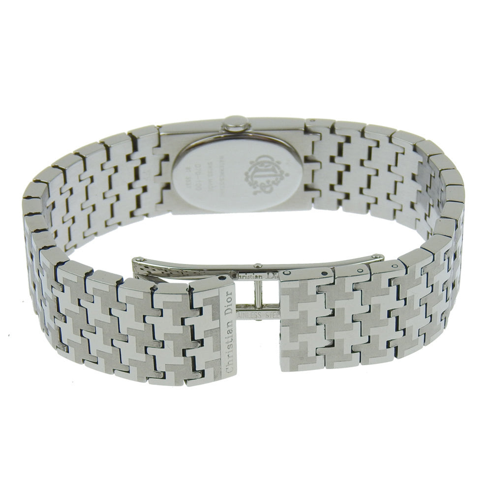 Christian Dior Miss Watch D70-100 Stainless Steel Quartz Analog Display Black Dial Women's — Good