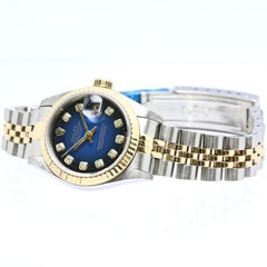 ROLEX Datejust 10P Diamond 79173G Women's Watch 40549 — Very Good
