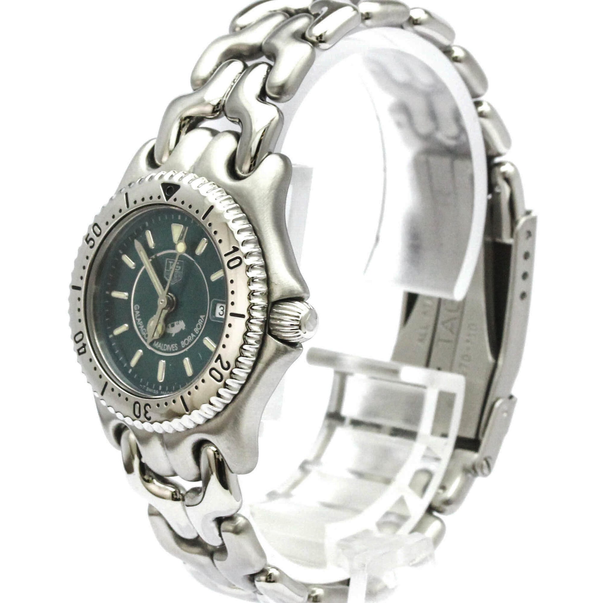 TAG HEUER Sel Galapagos Maldives Bora Bora LTD Watch WG131K Polished — Very Good