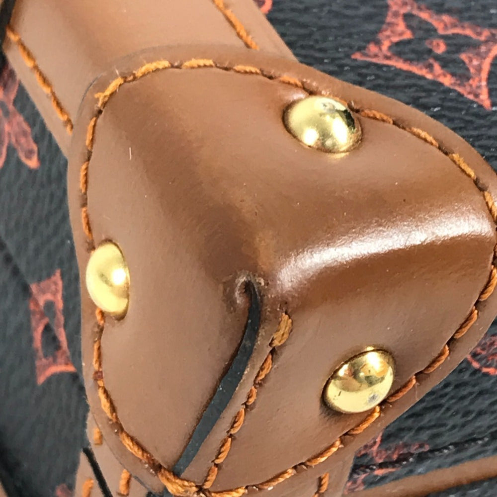 LOUIS VUITTON M44407 Monogram Catgram Petite Malle NM Clutch Bag, 2-Way Shoulder Canvas, Men's/Women's, Brown — Like New