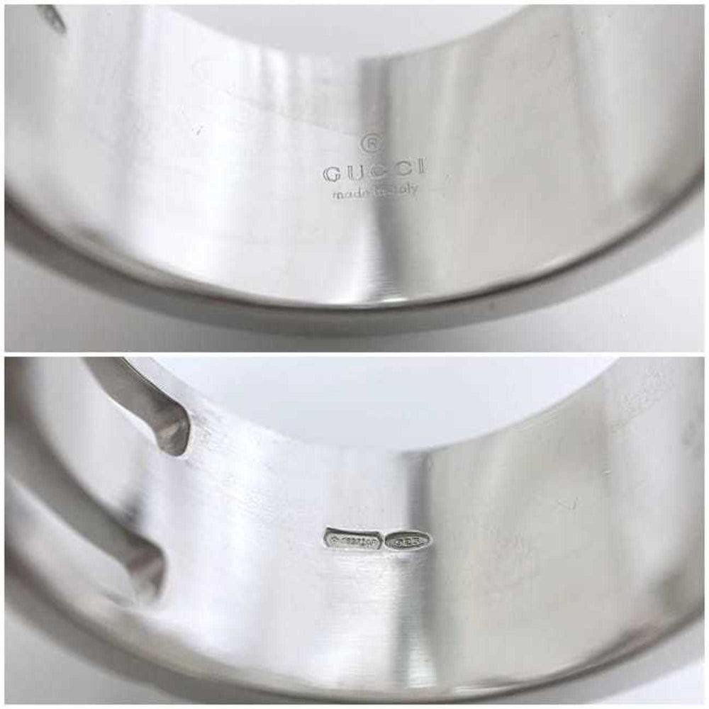 Gucci Ring ec-21087 Silver Size 19 Ag 925 GUCCI Plate Screw Men's — Like New