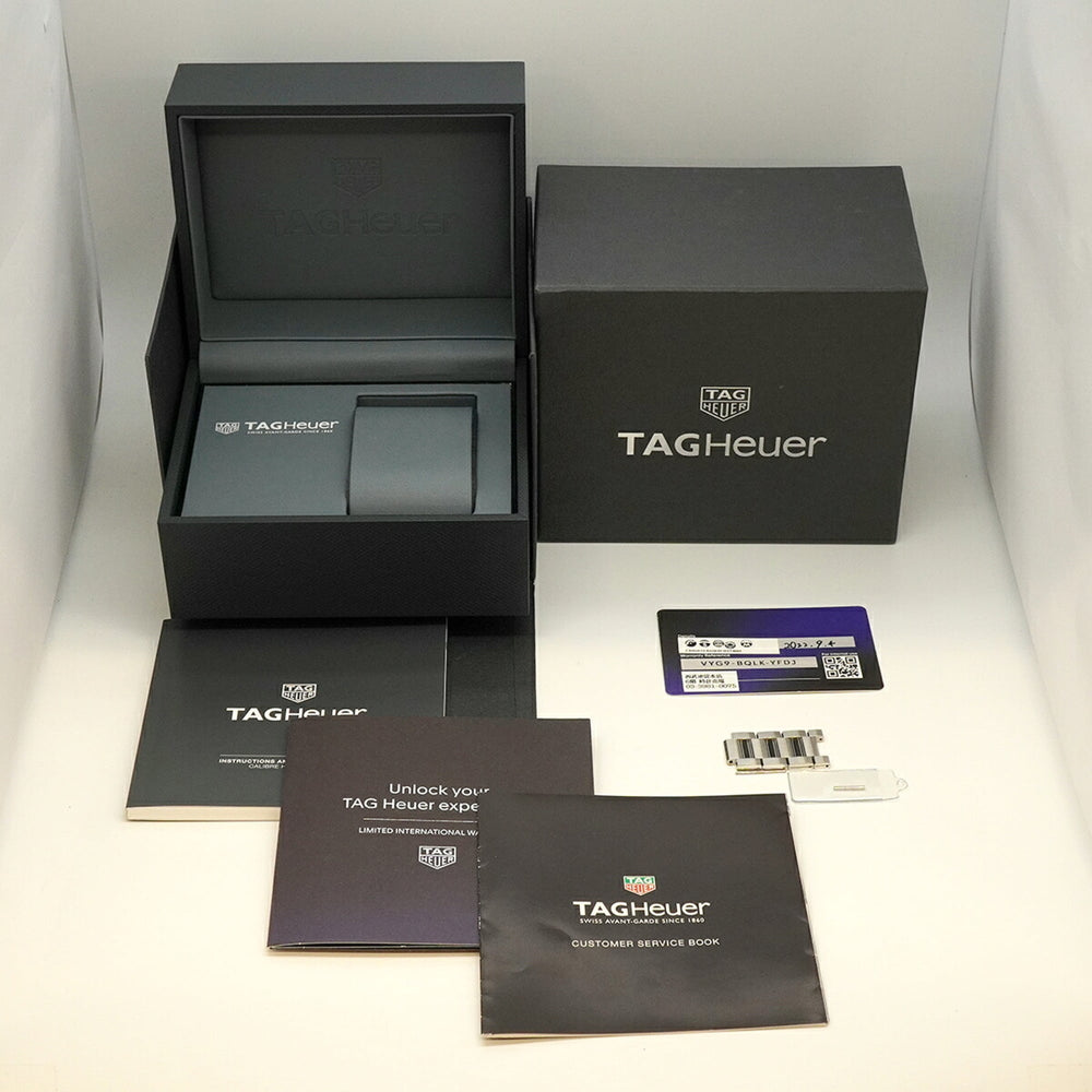 TAG Heuer Carrera Calibre 02 Sport CBN2A10 Green Dial Men's Watch — Good