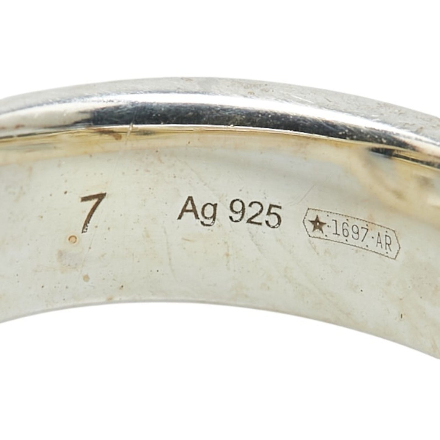 Gucci Interlocking G Ring #7 SV925 Silver Women's GUCCI