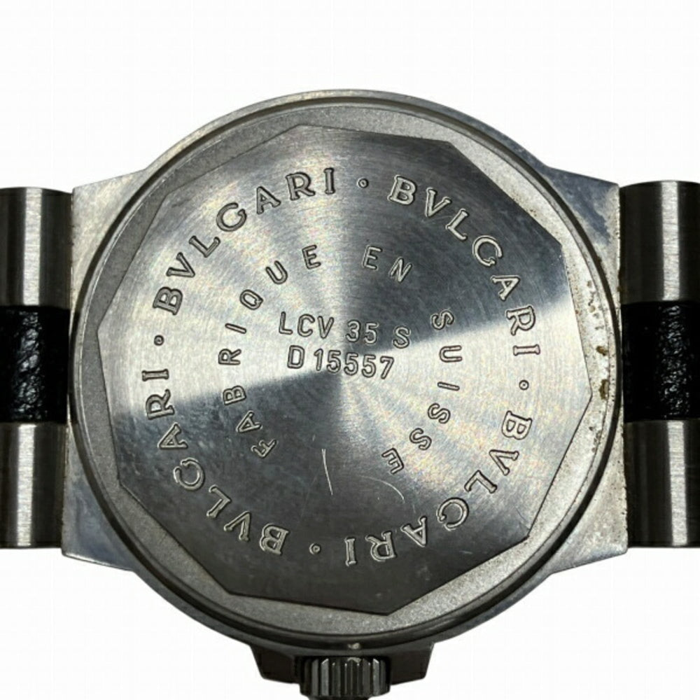 Bulgari BVLGARI Diagono Sport Date LCV35S Automatic Watch Men's — Good