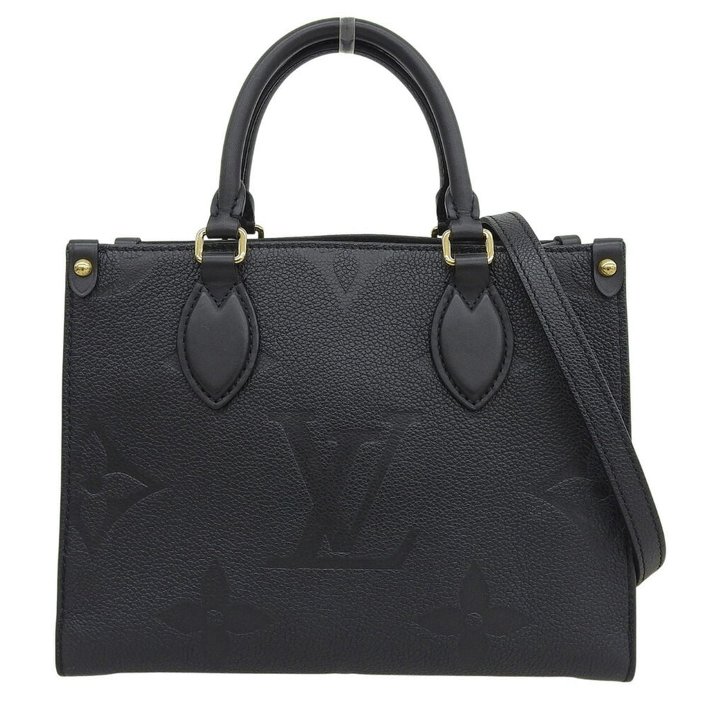 Louis Vuitton Monogram Empreinte On the Go PM Bag M45653 in Noir Leather