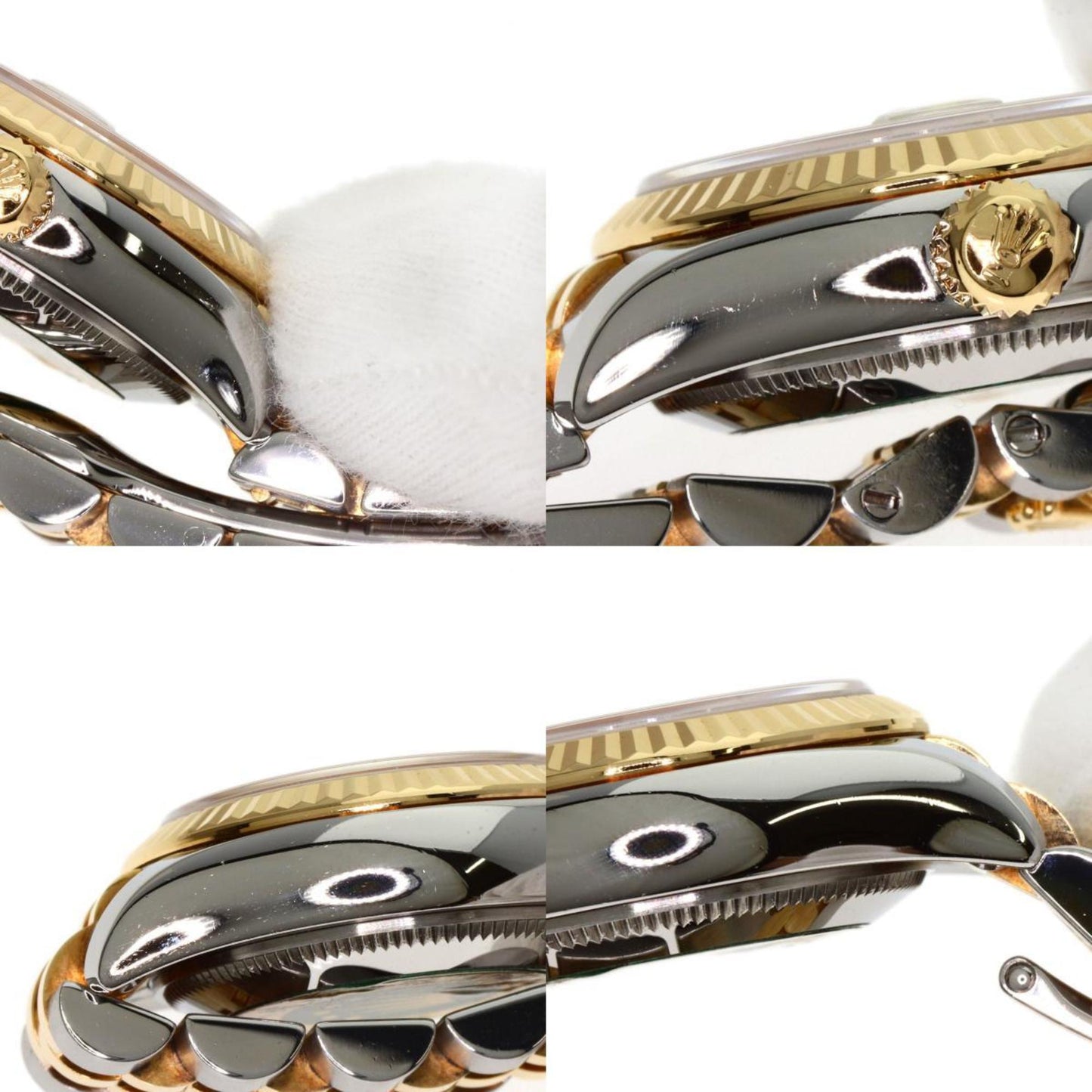 Rolex 179173G Datejust 10P Diamond Watch Stainless Steel SSxK18YG K18YG Ladies ROLEX