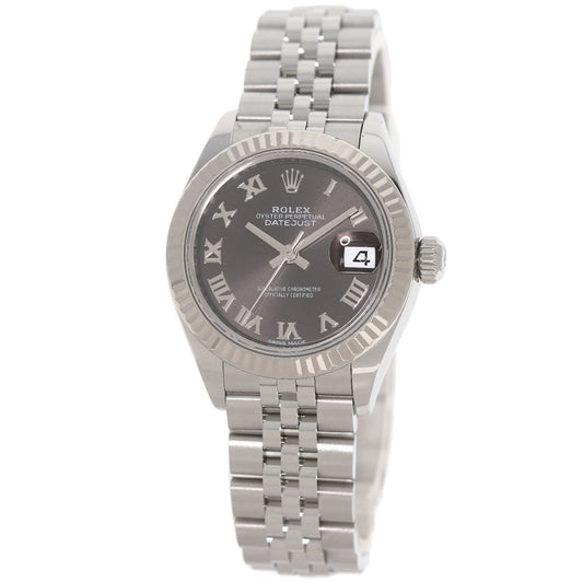 Rolex 279174 Datejust 28 Watch Stainless Steel SS K18WG Ladies ROLEX