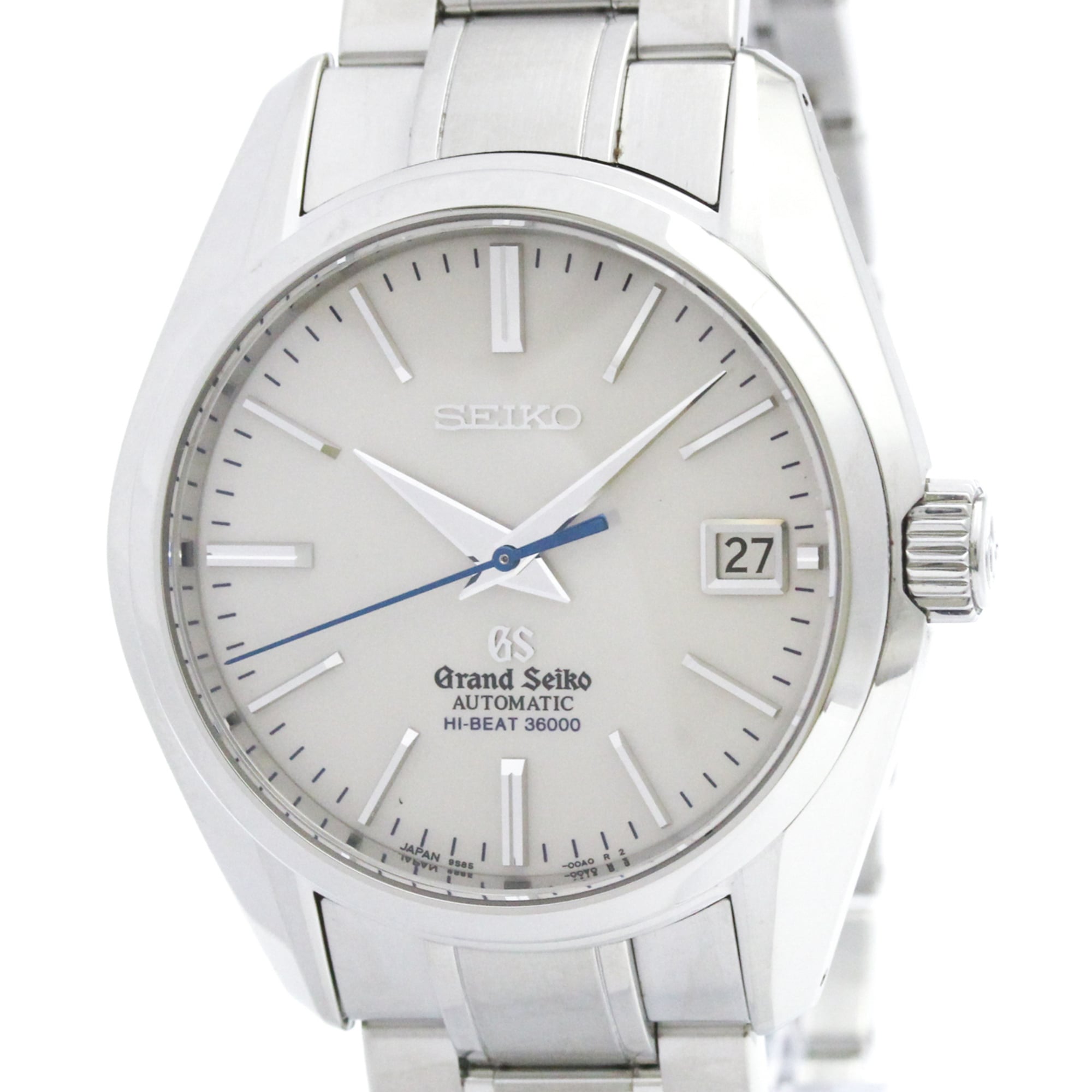 GRAND SEIKO Mechanical Hi-Beat 36000 Watch SBGH001(9S85-00A0) Polished — Very Good