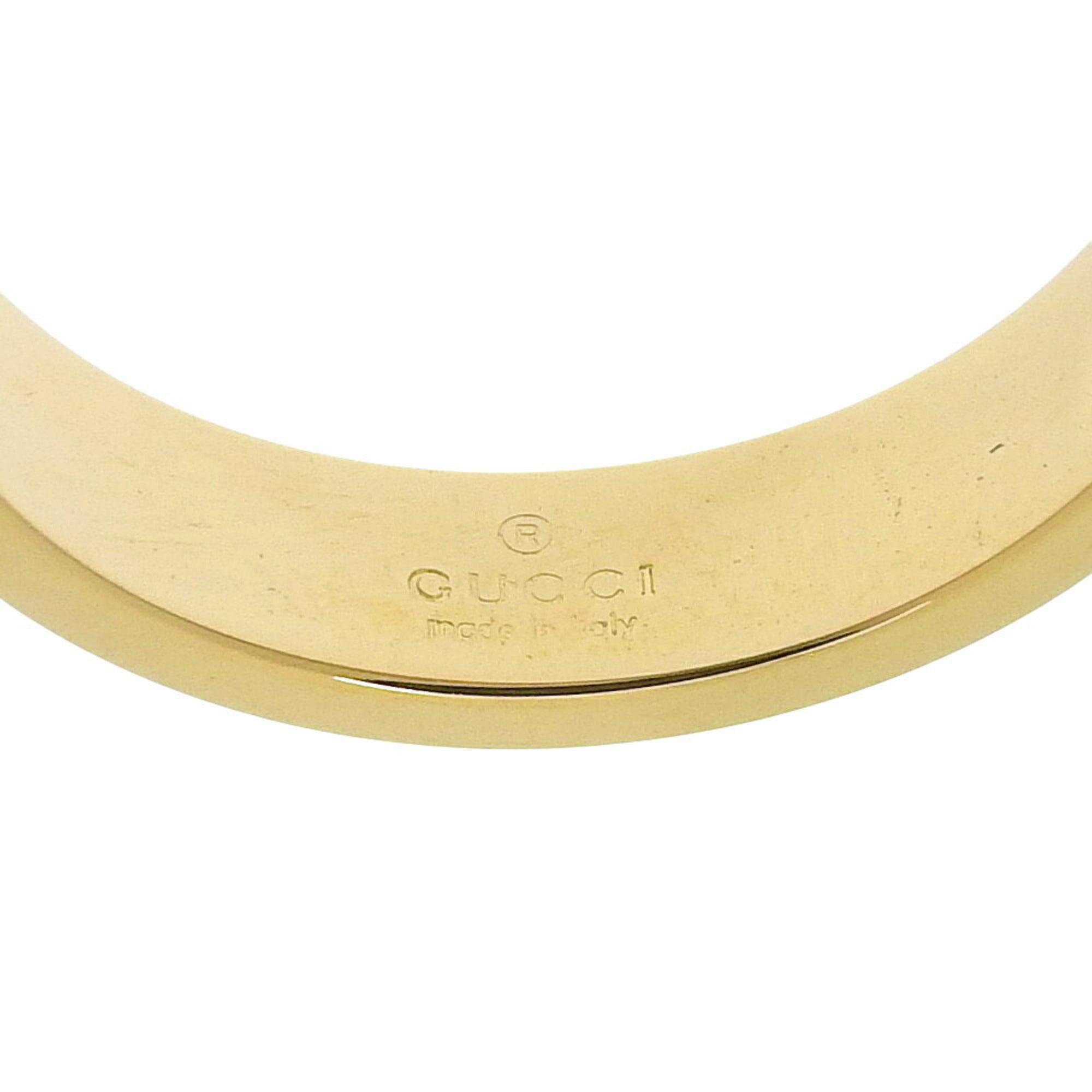 Gucci Interlocking G Icon Ring, 18K Yellow Gold, approximately 3.8g, Size #10 (approximately US size 10) — Like New