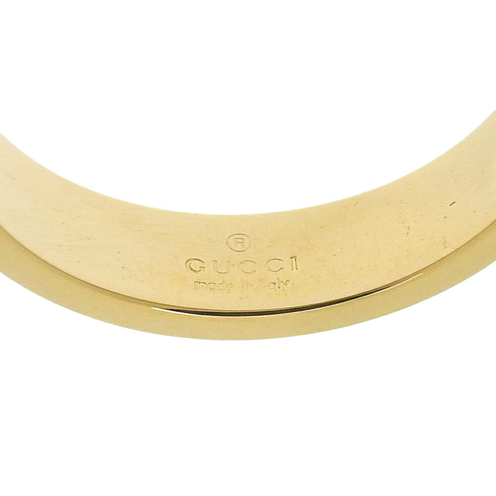 Gucci Interlocking G Icon Ring, 18K Yellow Gold, approximately 3.8g, Size #10 (approximately US size 10) — Like New
