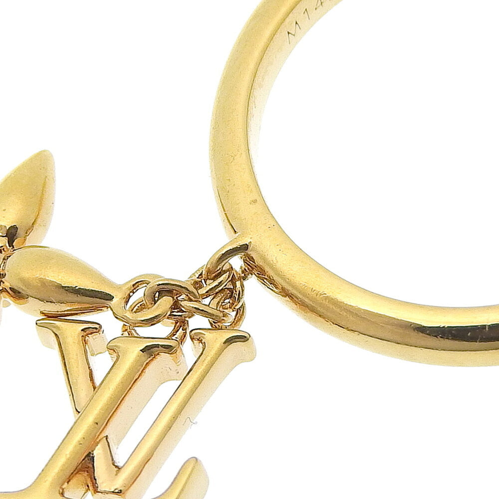 Louis Vuitton Louisette Signature Ring M1436S with Rhinestones, Size S (9.5) — Like New