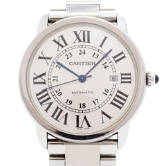 Cartier Ronde Solo XL W6701011 Silver Dial Men's Watch — Good