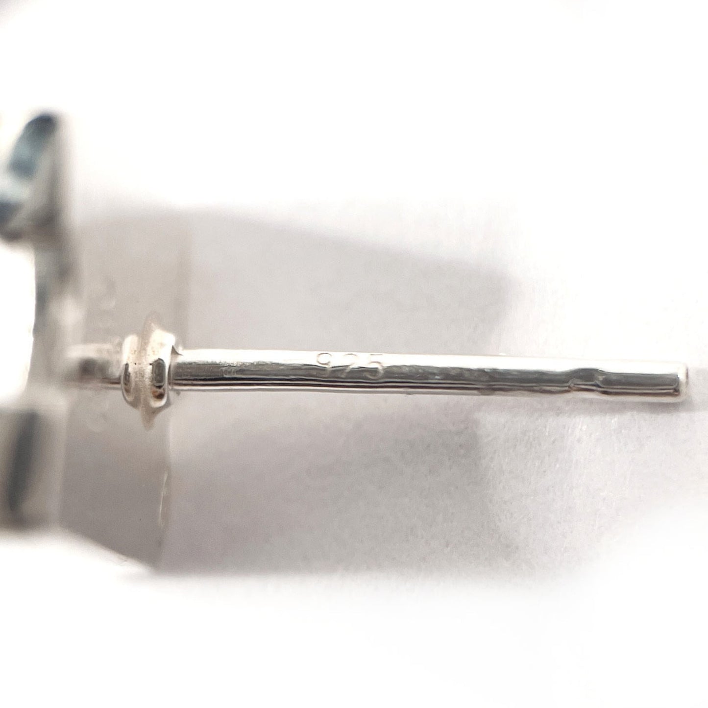 GUCCI G earrings in 925 silver, unisex