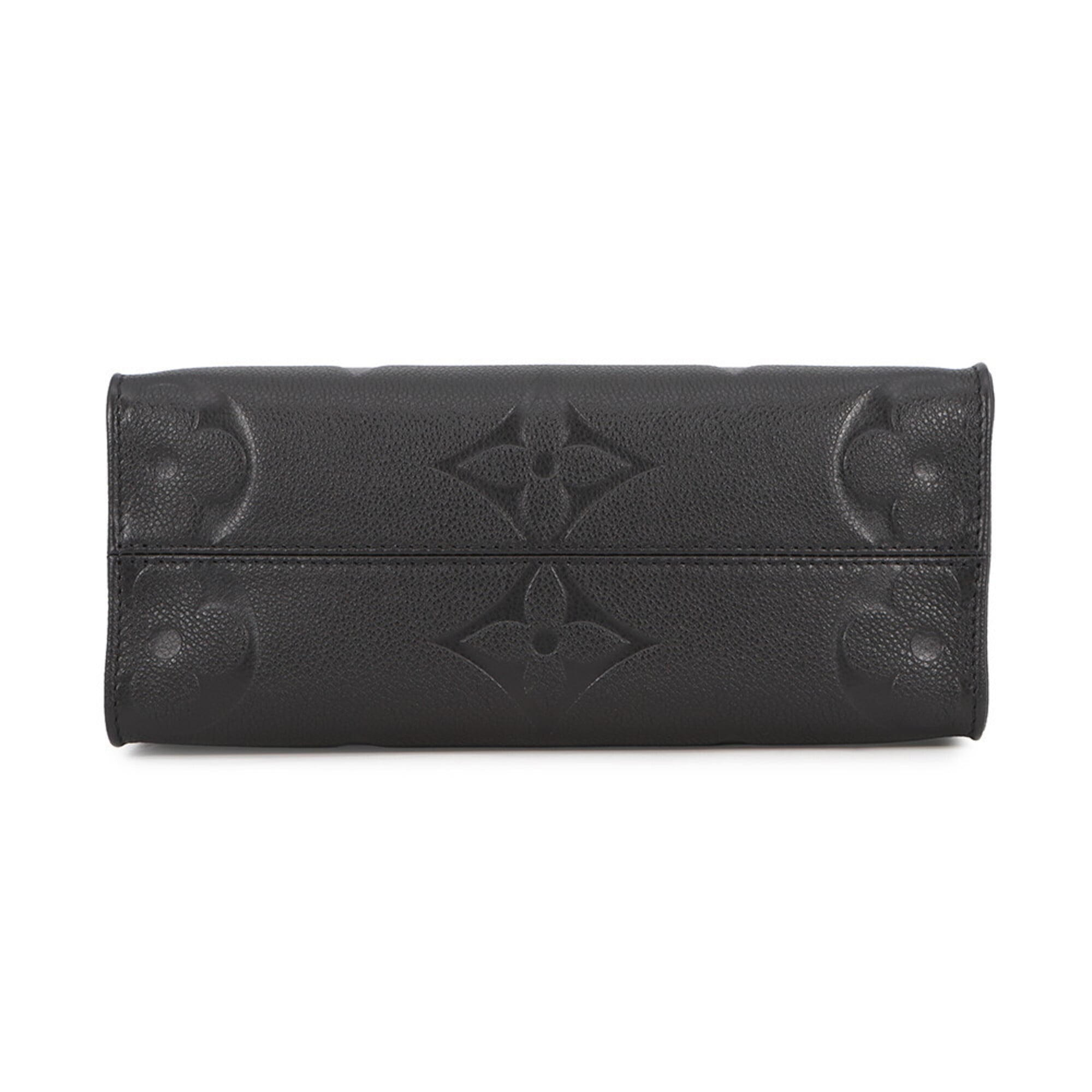 Louis Vuitton Monogram Empreinte OnTheGo PM Handbag M45653 Black 2-way LOUIS VUITTON — Like New