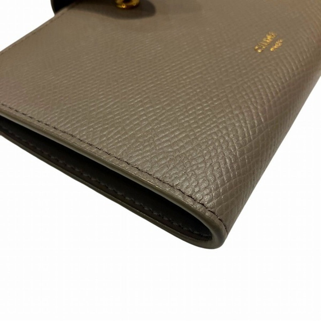 CELINE Medium Strap Wallet 10B643 Bi-fold wallet for women