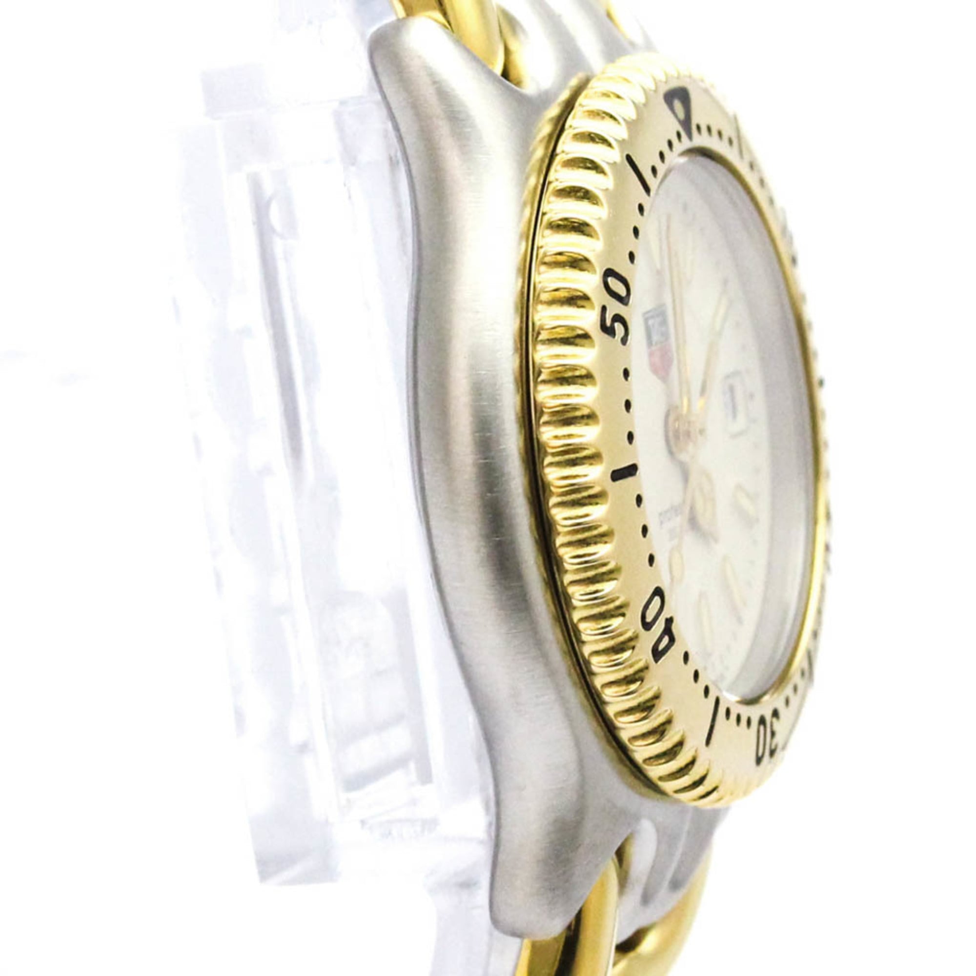 TAG HEUER Sel Professional 200M Gold Plated Steel Watch WG1321 Polished — Very Good